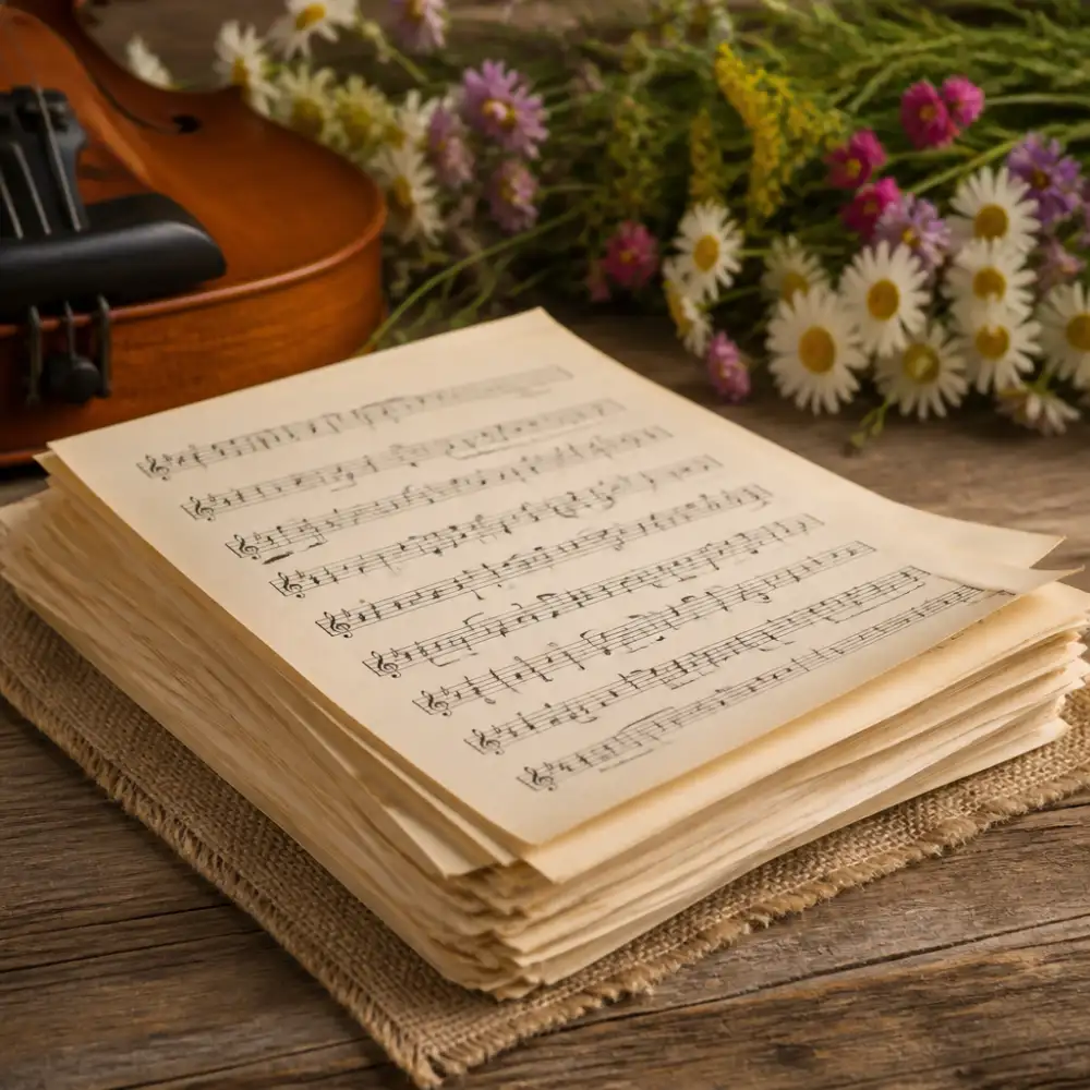 lidové písně noty pdf